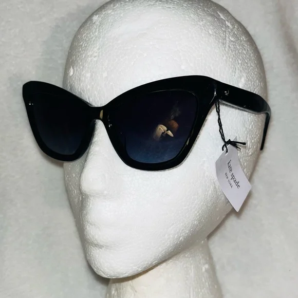 Kate Spade Amelie Black Sunglasses NWT! ♠️ Kate Spade Alina Women main image 3